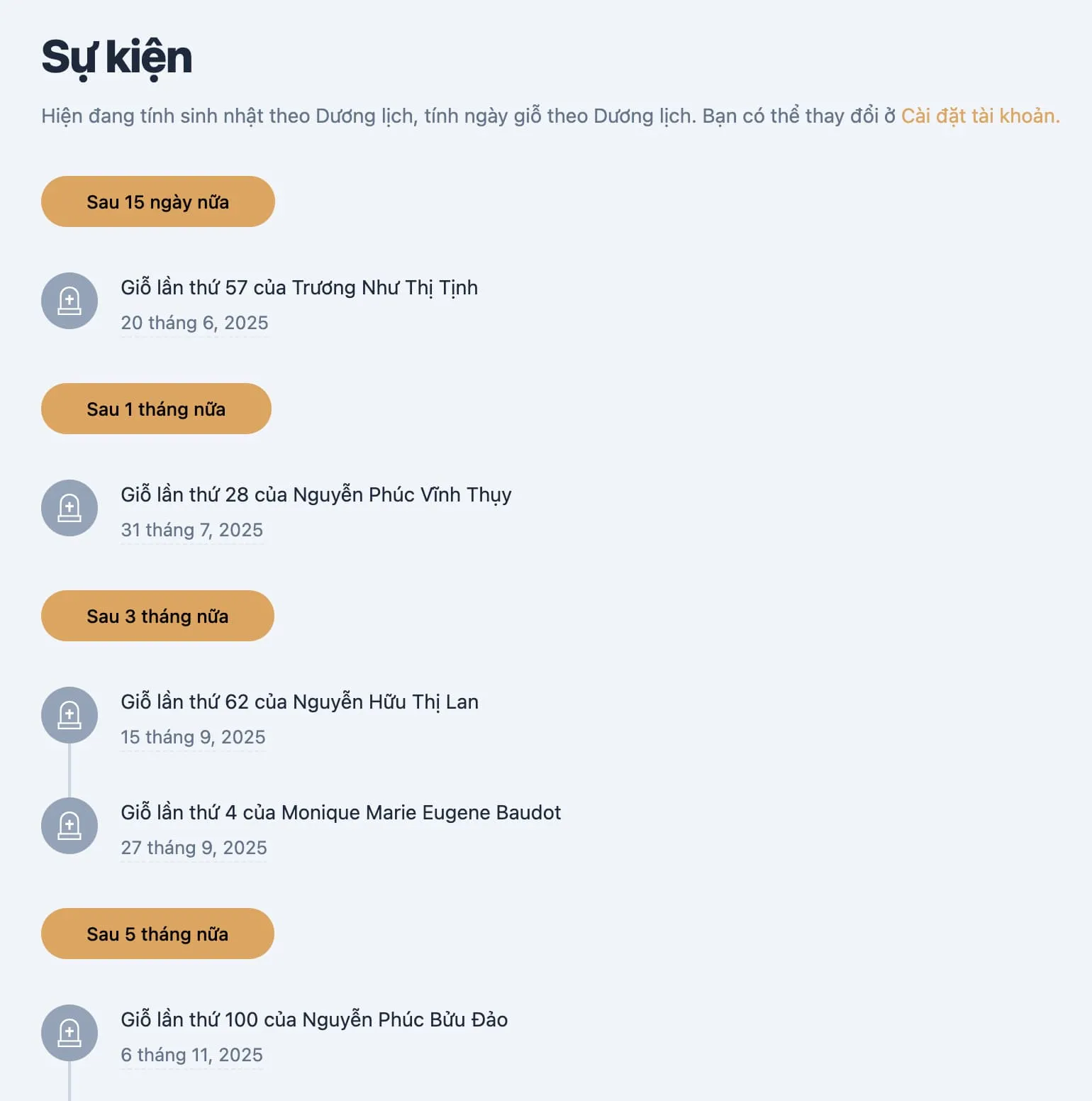 Sự kiện