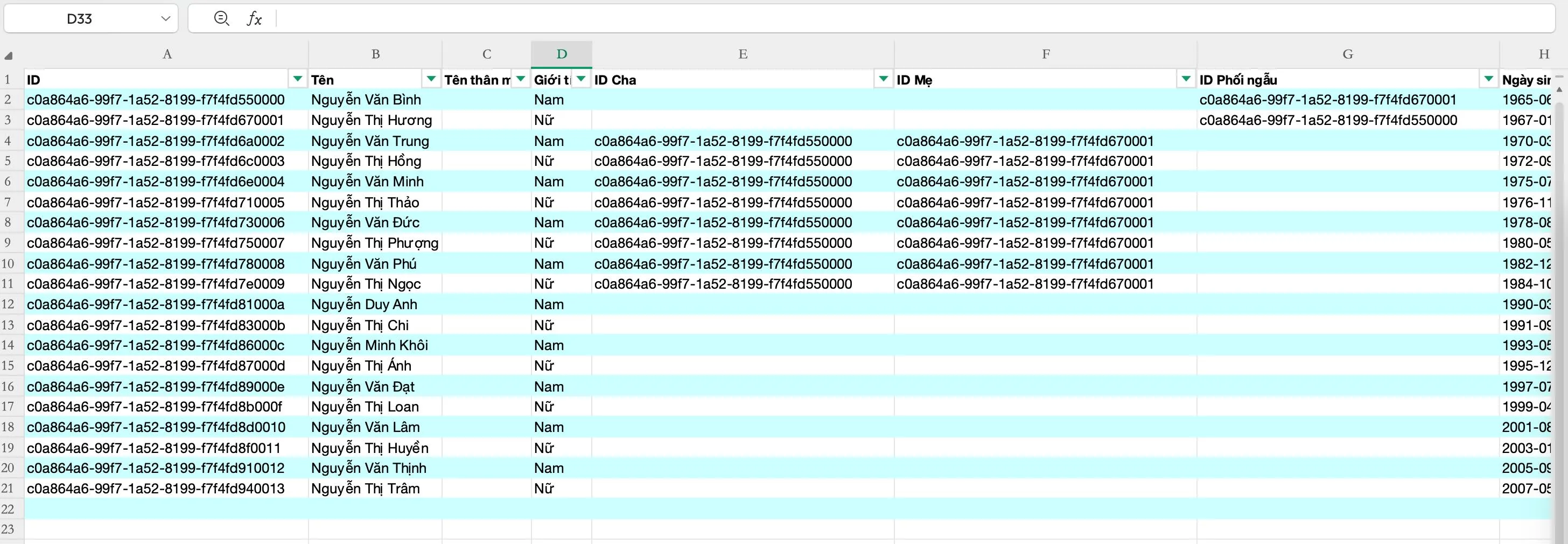 Hướng dẫn thêm nhiều thành viên